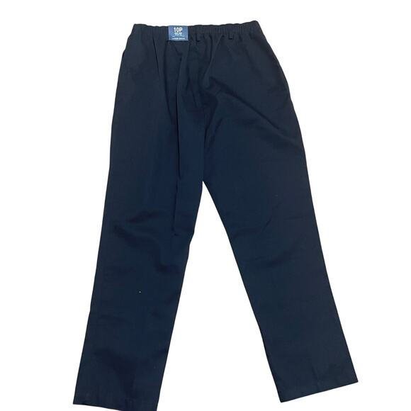 Lands' End Women's 10 Petite Black High Rise Straight Leg Cotton Blend Pants NWT - Picture 7 of 8